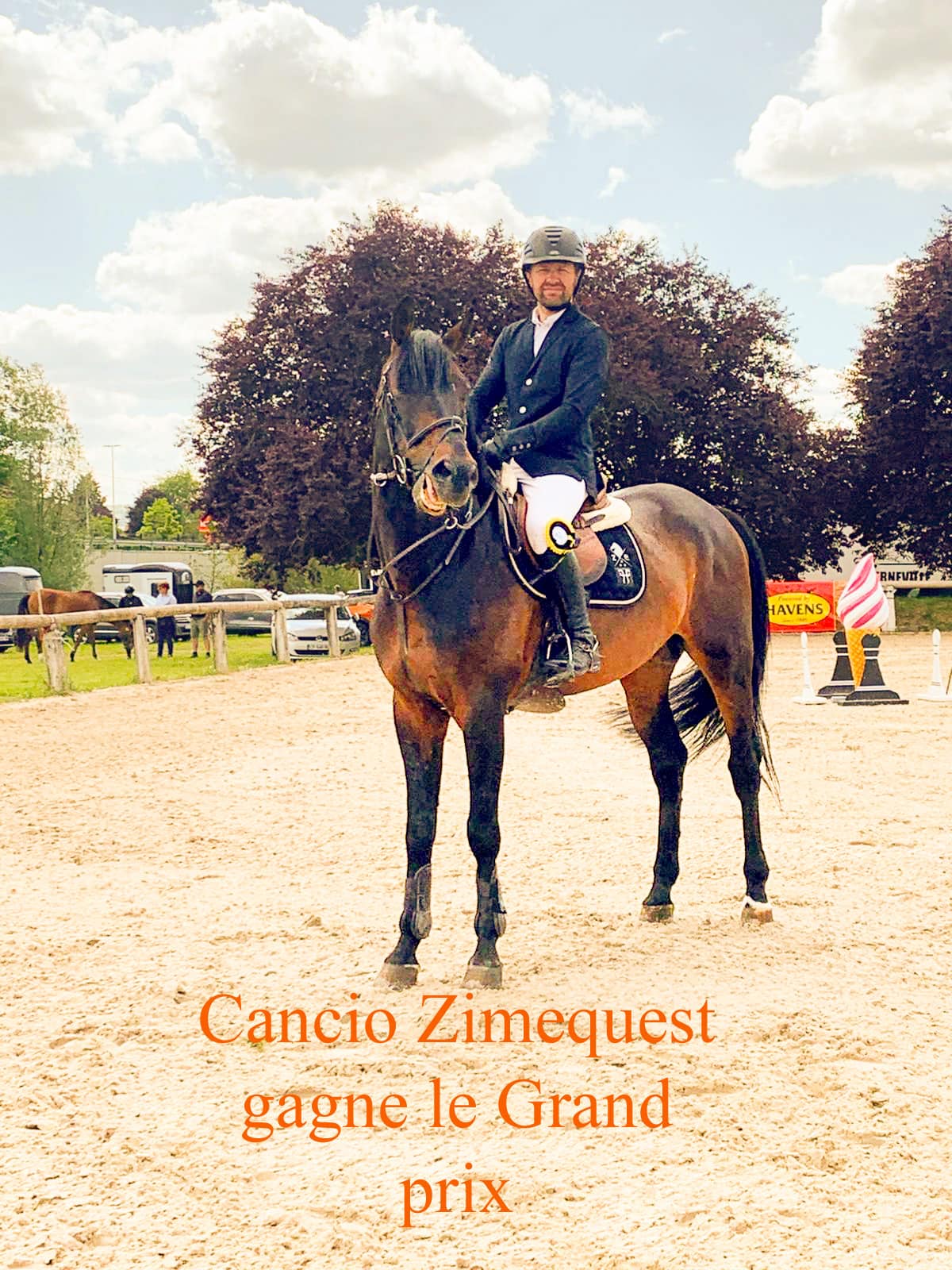 Victoire de Cancio Zimequest dans le Grand prix de Damelevières